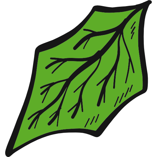 Hand-Drawn Leaf Patterns